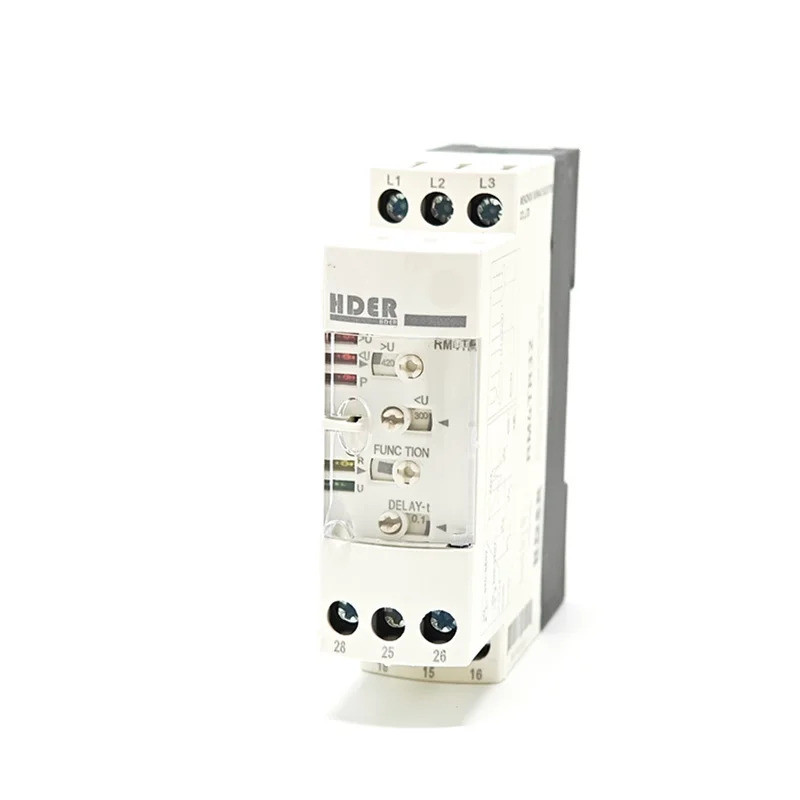 ยี่ห้อใหม่ Hot Relay RM4TG20 รีเลย์ลําดับเฟส RM4-TG20 ตัวป้องกันแรงดันไฟฟ้าเกิน RM4TR32-*&-