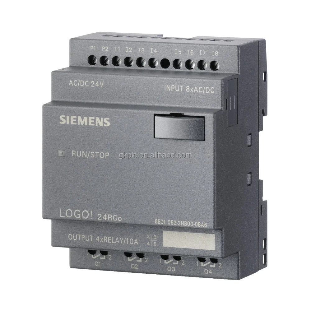ของแท้ ใหม่เอี่ยม PLC Controller Siemen โลโก้ 8 Siemens PLC ราคา 6ED1055-1MD00-0BA1 ซอฟต์แวร์โลโก้ S