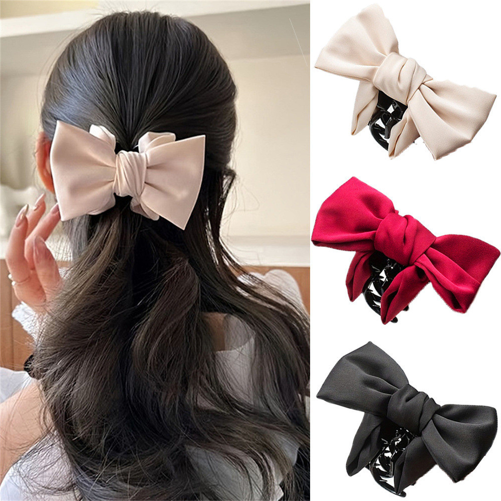 ขายส่ง กิ๊บติดผมโบว์แฟชั่นสตรี – เครื่องประดับผมคลิปคว้าที่หรูหราสําหรับ Updos และ Half-Up มีสไตล์