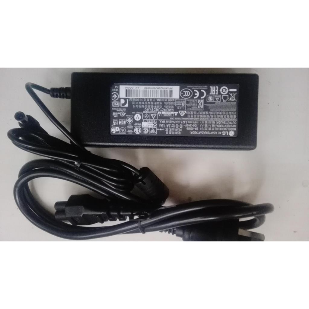 LG 34UC79G 34UB67 27GL850 อะแดปเตอร์แปลงไฟ 90 ซม. 113 ซม. สายชาร์จจอแสดงผล LED