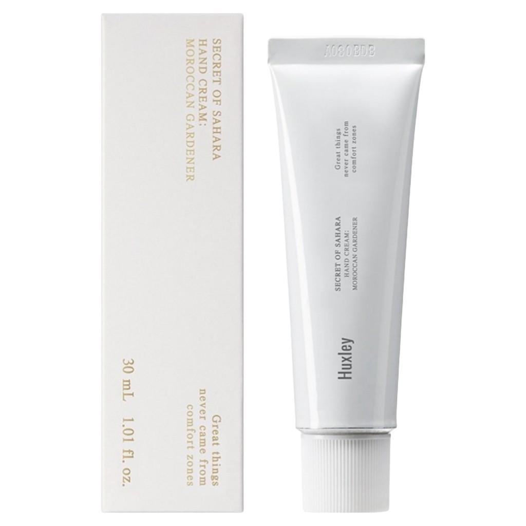 [huxley] Secret of Sahara Hand Cream, Moroccan Gardener, 30ml, 1 ชิ้น / ครีมทามือเกาหลี / กลิ่นโมร็อ