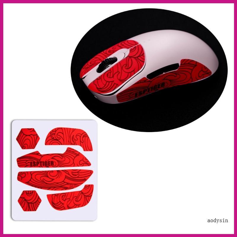 (ส่วนลดสูง)aodysin.th Mouse Skin Anti-Slip Grip Tape สําหรับ VAXEE NP-01S NP-01 Mouse Side Sticker