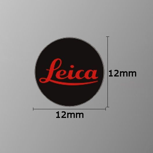 Camera leica Skull10y SLR phone sticker Leica logo Mirror Xiaomi sticker, logo sticker, red Huawei n