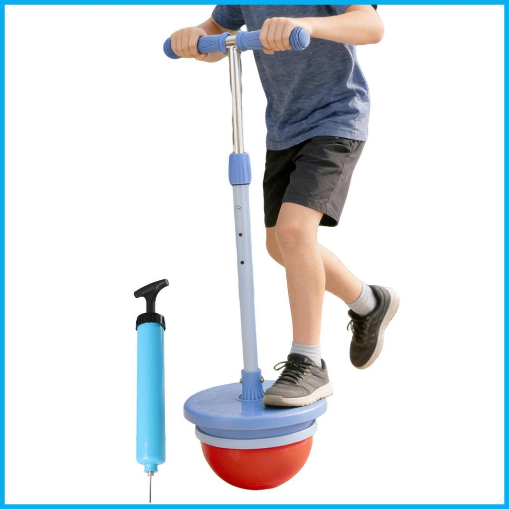 Bounce Ball BALANCE ของเล่น Stick พร้อมที่จับ Telescopic BALANCE Bounce Ball สําหรับกลางแจ้งในร่มชาย