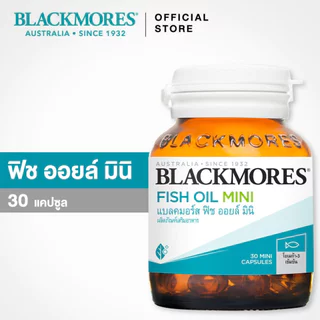 Blackmores แบลคมอร์ ฟิช ออย มินิ แคป 30 เม็ด