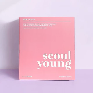 มาสก์หน้า เกาหลี seoulyoung Dewy Glow (3 แผ่น) บำรุงผิวระดับลึก เติมน้ำเติม
