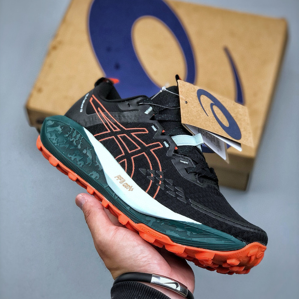 Asics Asics Asics Asics AsicsGelTraboco 13 Breathable สะดวกสบาย Durable Non-Slipรองเท้าวิ่งUnisex NA