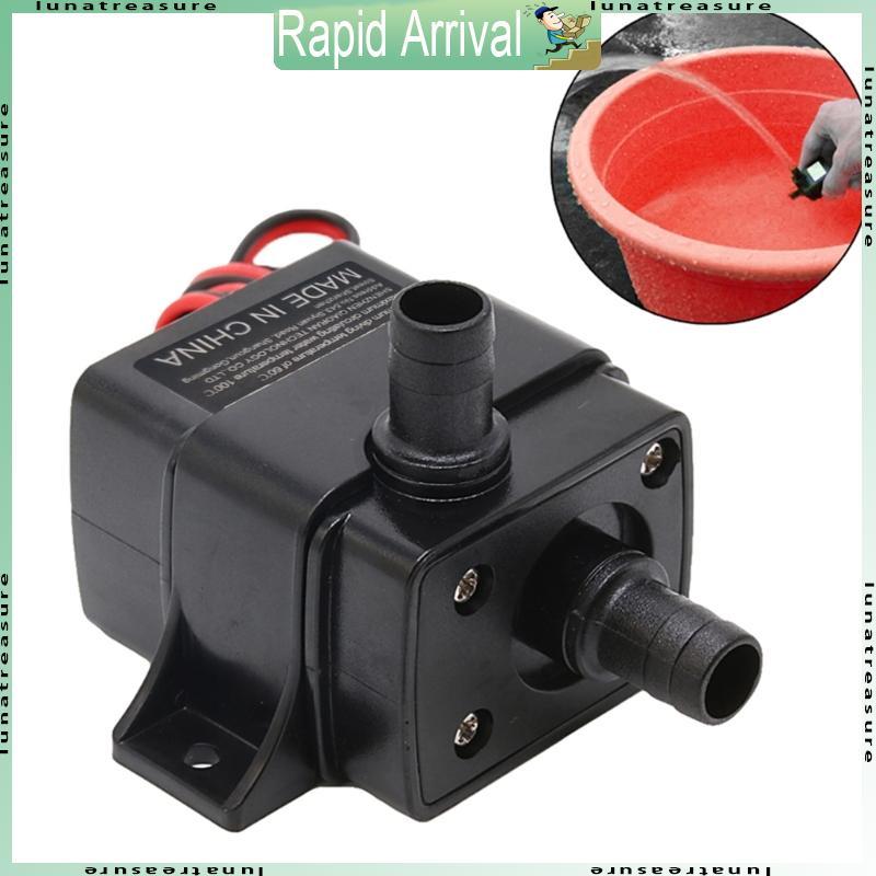 Lun Mini DC12V สําหรับปั๊มน้ําใต้น้ํามอเตอร์ไร้แปรงถ่าน 240L H