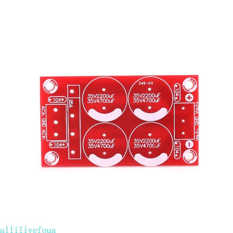 Allilivefoua Rectifier Filter Power Supply Board บวกลบแรงดันไฟฟ้า Dual Power PCB B