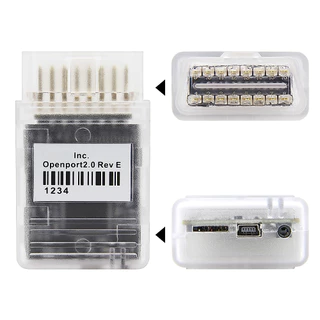 【สินค้าในสต็อกท้องถิ่น】Tactrix Full Chip Openport 2.0 ECU FLASH Scan open port 2 0 อะแดปเตอร์ Chip Tuning อัตโนมัติ OBD 2 OBD2 เครื่องมือวิเคราะห์รถยนต์สำหรับ Mercedes Benz J2534 สแกนเนอร์