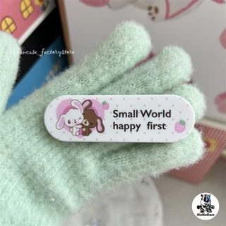For iPhone 17 16 15 14 13 12 11 pro max เคสไอโฟน13 กระต่ายขนมหวานน่ารัก INS Case +ขาตั้ง เคสโทรศัพท์ ปลอกกันกระแทกน่ารัก