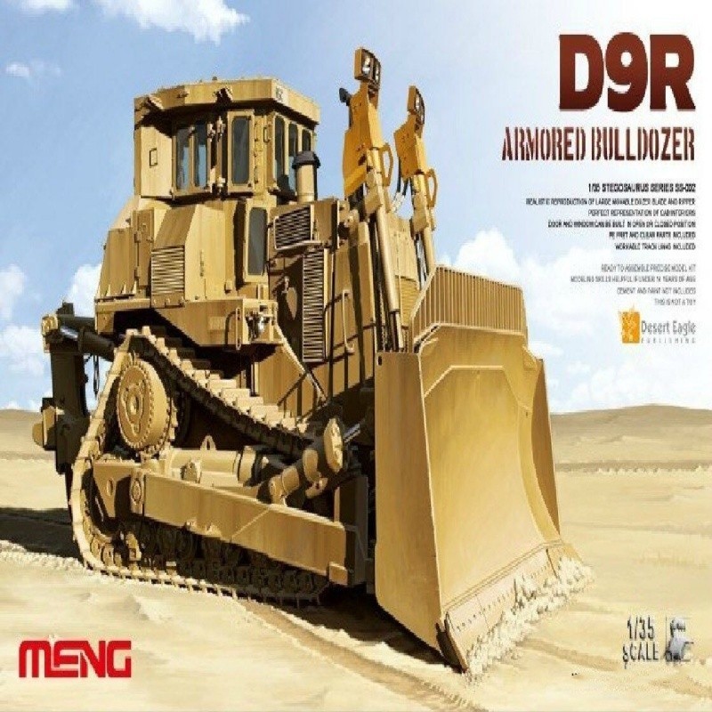 Meng SS-002 รุ่น 1/35 D9R Doobi Armored bulldozer Model Kit