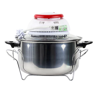 [รุ่นใหม่] 💥 SMARTHOME หม้ออบลมร้อน โถแสตนเลส MV-1203 Halogen / 1200 วัตต์ 12 ลิตร หม้ออบ หม้อลมร้อน หม้อไฟฟ้า ฮาโลเจน