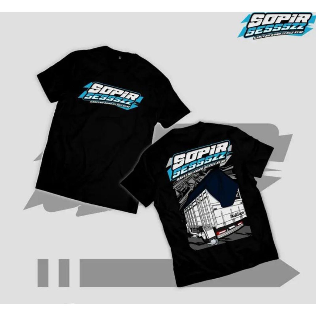 เสื้อยืด Sesszz Driver / Sesszz Driver Distro เสื้อ / ยืด Sesszz Driver / เสื้อยืดผู้ชายและผู้หญิง