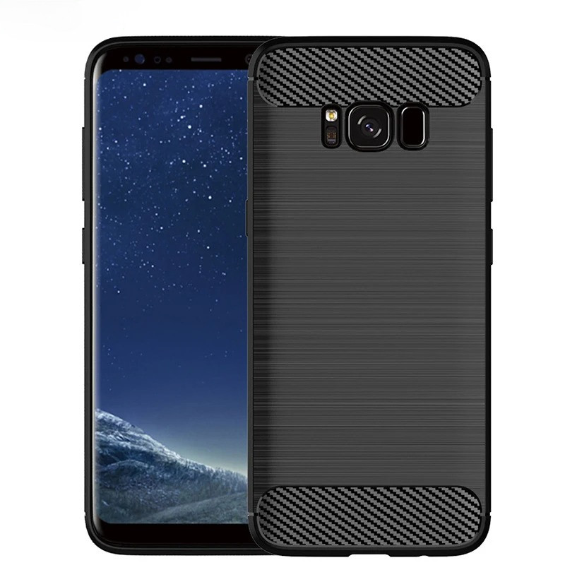 CASE SAMSUNG S6 EDGE / S7 / S7 EDGE / S8 / S8 PLUS / S9 / S9 PLUS Case เกราะคาร์บอนที่ทนทานป้องกันกา