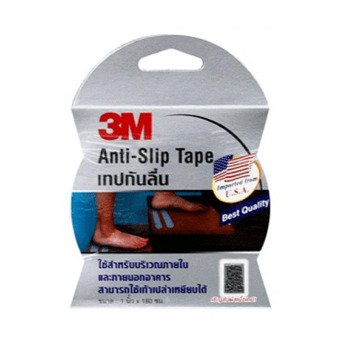 เทปกันลื่นชนิดม้วนสีเทา 1" X 180 ซม. สำหรับงานภายใน ยอดขายอันดับ1