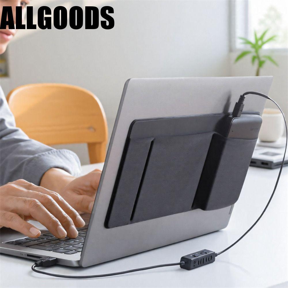 ALLGOODS กระเป๋าเมาส์,กาวยืดหยุ่นแล็ปท็อปกลับกระเป๋า,ชุดหูฟังจัดเก็บกระเป๋าผู้ถือโน๊ตบุ๊คกลับOrganizer Travel
