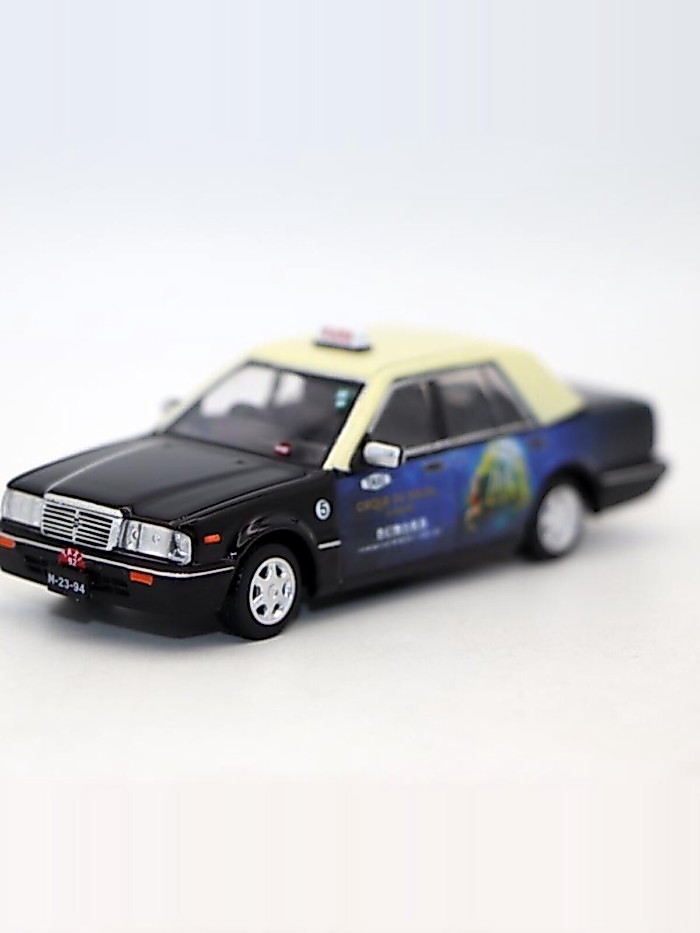 ออกจากโมเดลรถพิมพ์ Tiny Micro Shadow 1 64 Nissan Cedric Y31 Strawi Nissan Duke Y31 โมเดลแท็กซี่ของมา