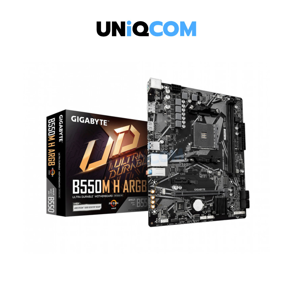 GIGABYTE MAINBOARD (AM4) B550M H ARGB DDR4 (REV. 1.0)