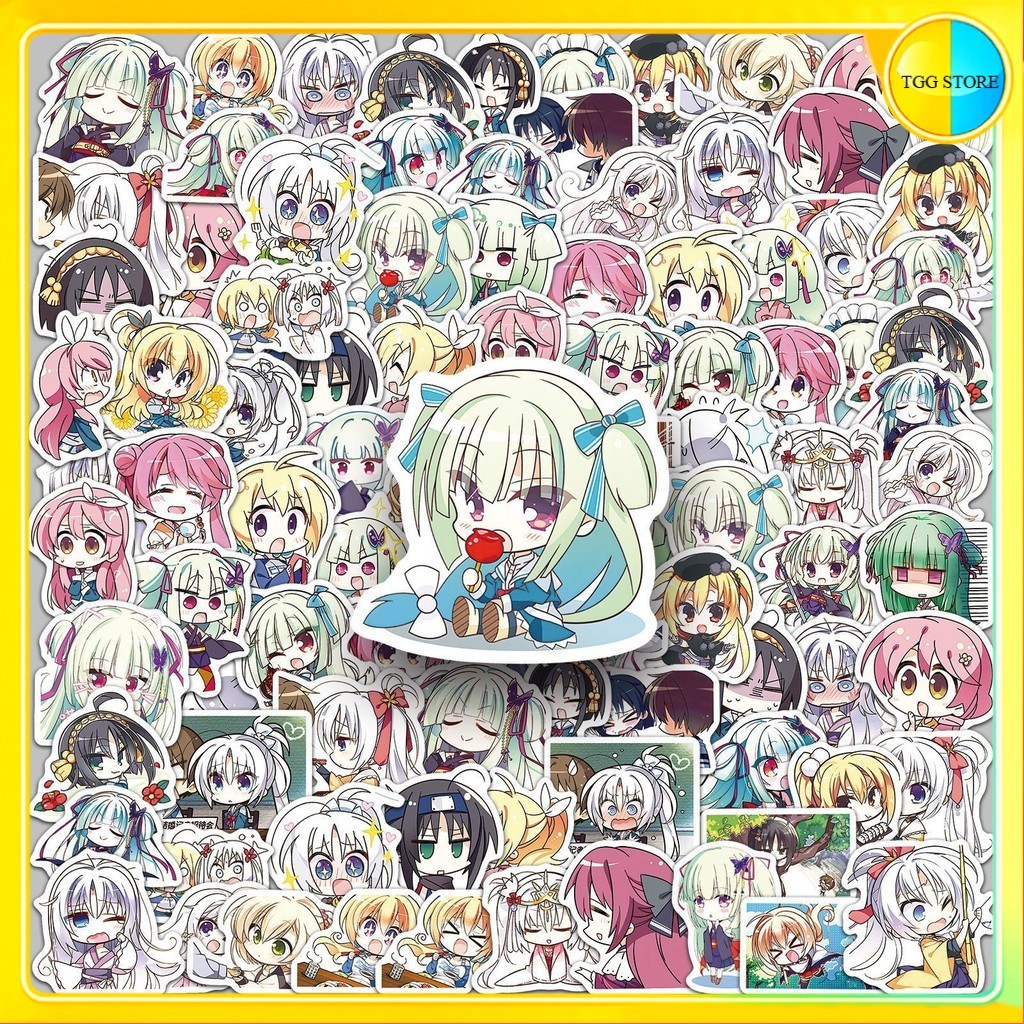 🚚พร้อมส่ง🚚 53แบบ สติกเกอร์ เกม SD RIDDLE JOKER Stream Game Yuzusoft Sticker