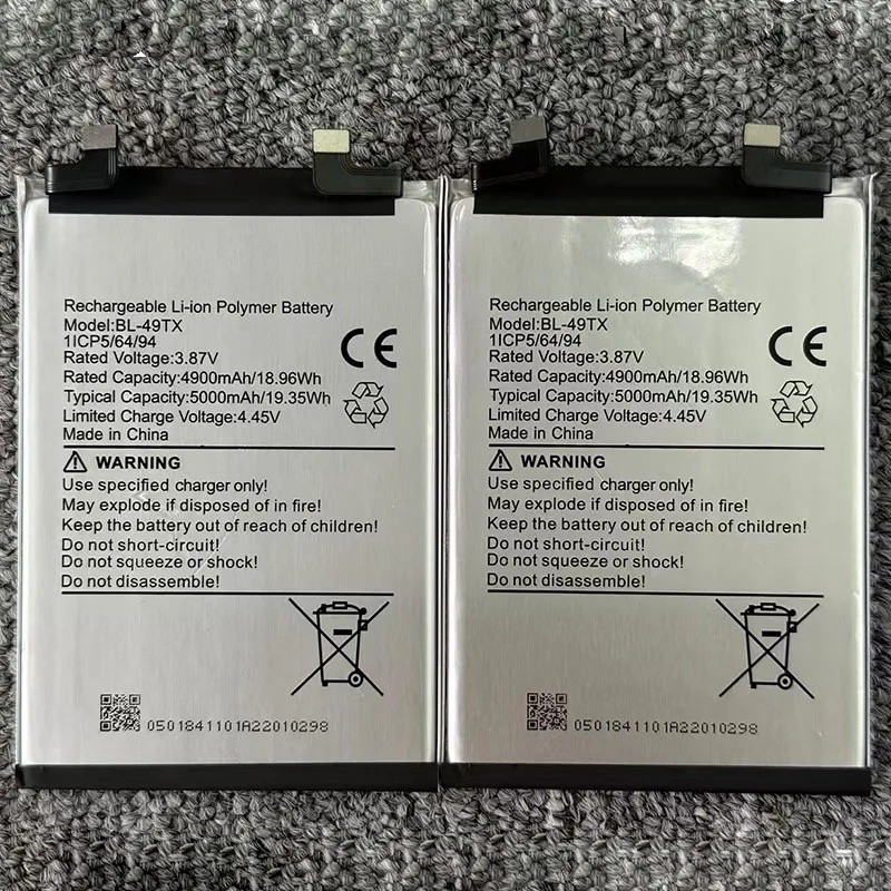 แบตเตอรี่ใหม่ 5000mAh BL-49TX สําหรับ Infinix Note 30 5g BL-49TX แบตเตอรี่