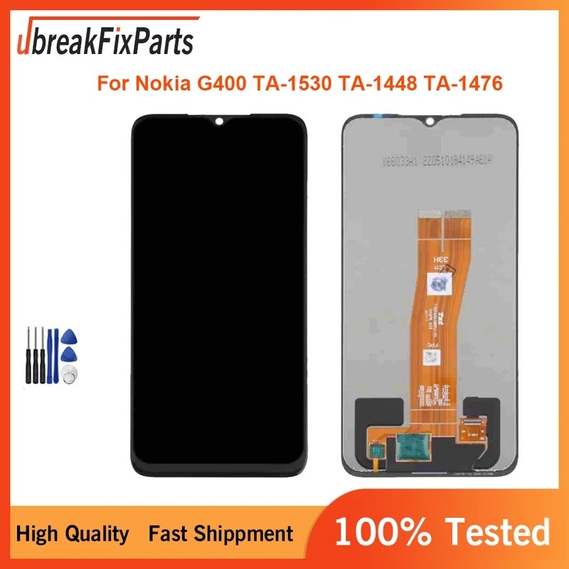สําหรับ Nokia G400 TA-1530 TA-1448 TA-1476 จอแสดงผล LCD Digitizer Touch Screen Assembly Replacement