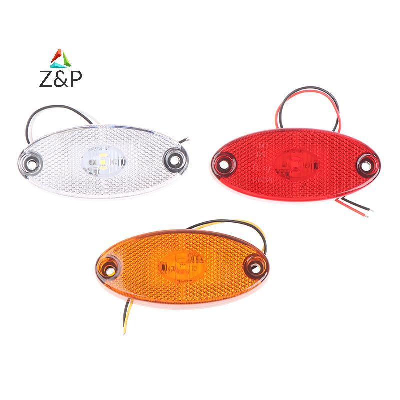 Z&P 3LED 12v 24v ไฟ Led Side Marker สําหรับรถพ่วง Trus Caravan Marker Light COD