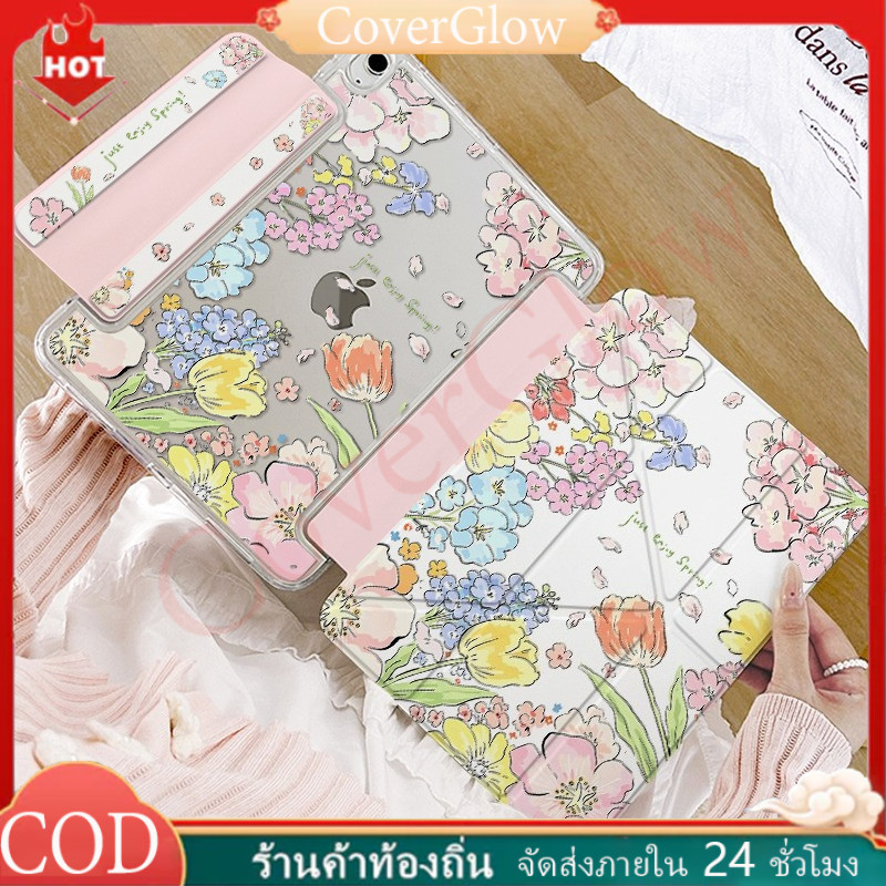 เคสป้องกัน for iPad แบบแม่เหล็กแกน Y Gen11 A16 Gen10 Air6 Air7 Mini6/7 Air4/5 10.9 Gen7/8/9 10.2 Pro11 การป้องกันการตก