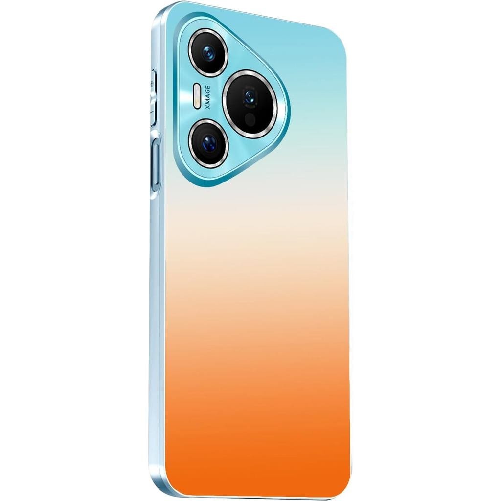 เคสบางสําหรับ Huawei Pura 90 Pro Max/90 Pro/90, เลนส์ในตัวฟิล์มป้องกัน Slim Anti-Fall Silicone Shell