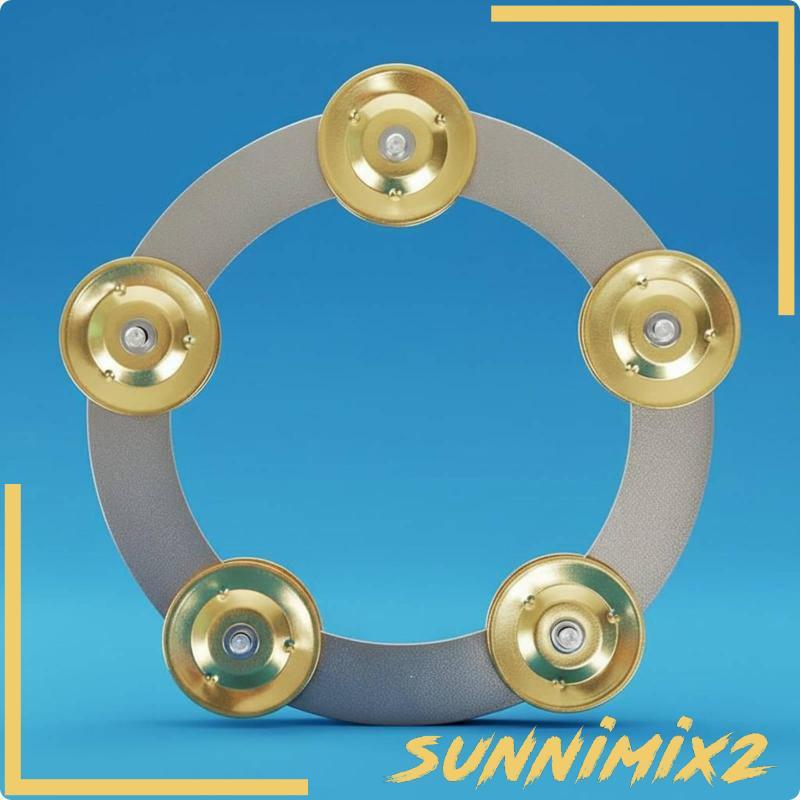 [Sunnimix2] Stack Cymbal Bell Drum Percussion อุปกรณ์เสริมสแตนเลสสําหรับ Hi Hat Cymbal Drum Kit Live