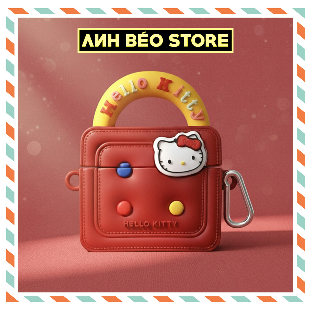 Airpod Case Airpod 2 3 4 Pro 2 Pro 3 กระเป๋าถือ สายสีทองน่ารัก Hot trend 2026