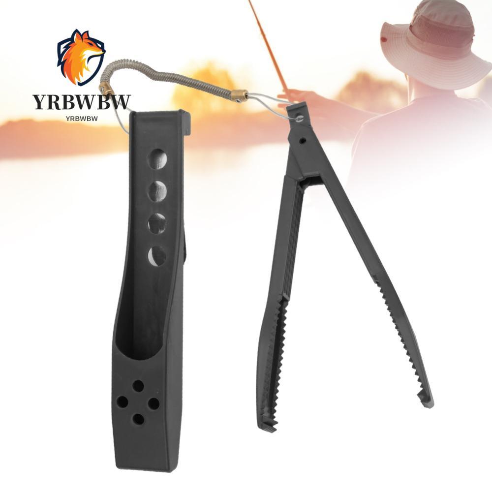 YRBWBW Fish Gripper, พลาสติก Anti-Skid Handle Fish Lip Gripper, ทนทานน้ําหนักเบาพร้อมแขน Fish Clamp 
