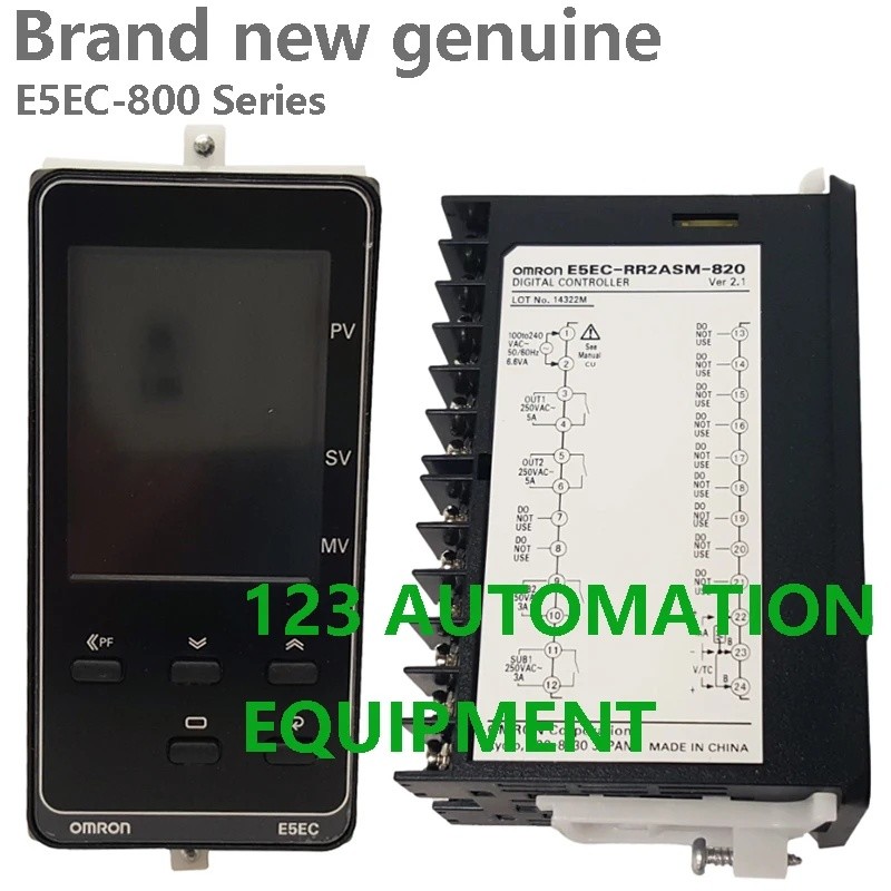 ของแท้ใหม่ Omron E5EC-CR2ASM PR2ASM QR2ASM RR2ASM PR2ADM QX2ASM-800 804 808 820 อุณหภูมิดิจิตอลContr