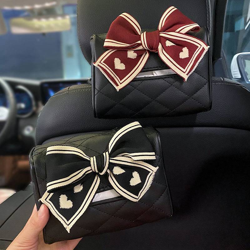 Car Tissue Box Online Sensation Heart Car Interior Hanging Tissue Box Creative Armrest Box Sun Visor