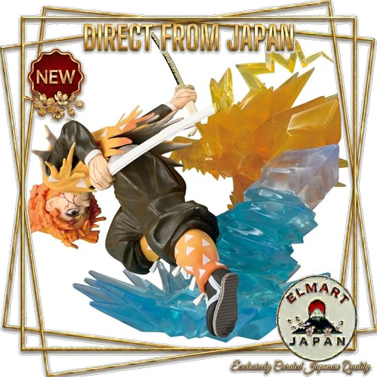 [Direct From Japan] Demon Slayer: Kimetsu no Yaiba Figure: Zenitsu Agatsuma VIBRATION STARS PLUS Siz
