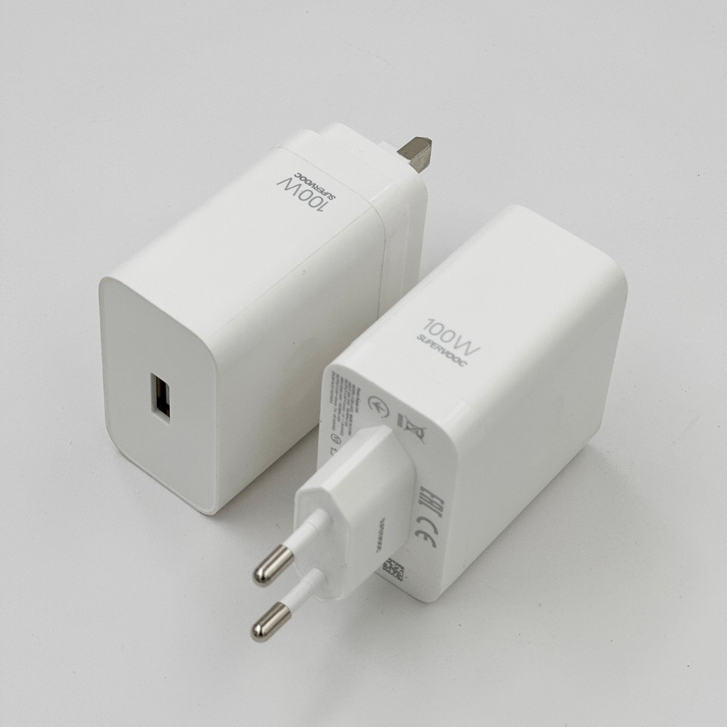 OPPO K15 Pro + K11 K12 100W SuperVooc Charger EU Fast Charging Power Adapter สาย USB C สําหรับ OPPO 