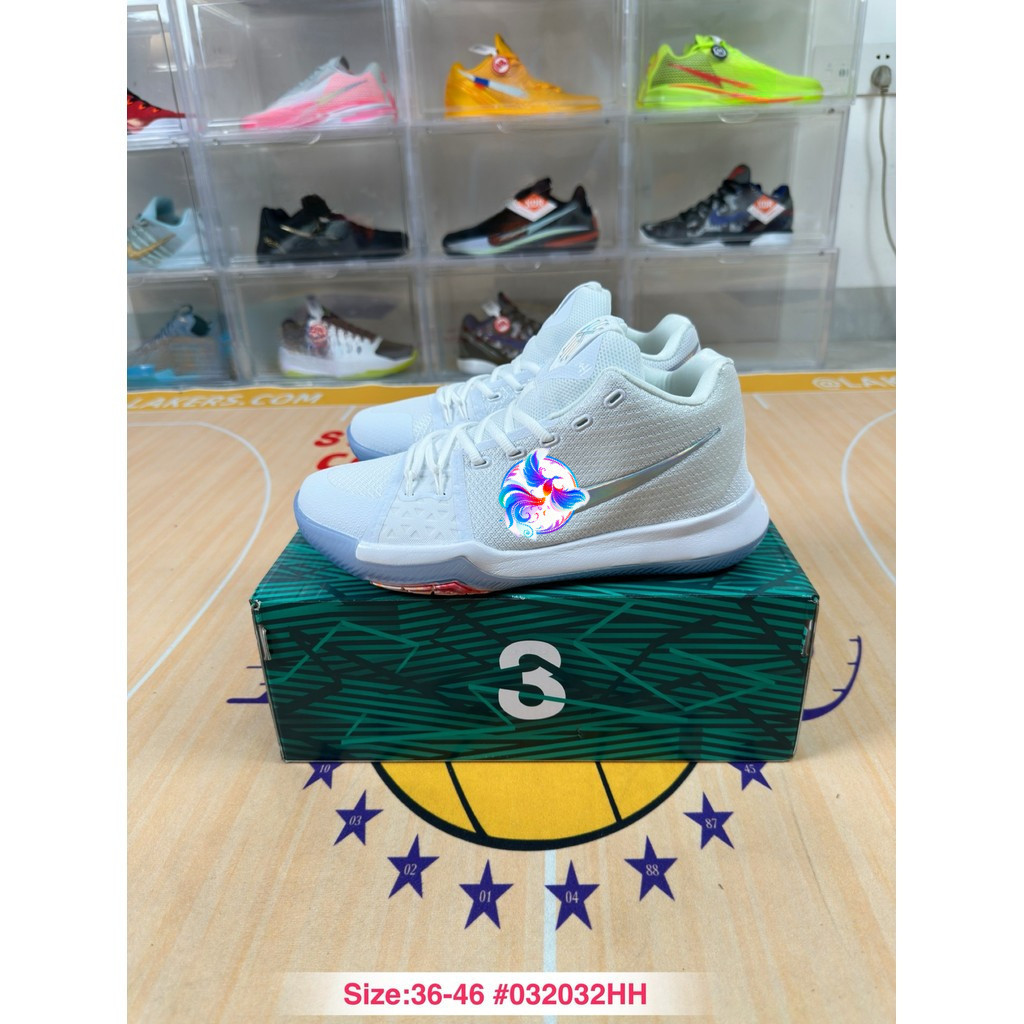 ระดับบริษัท Kyrie 3 Irving 3 Generation ผู้ชายผู้หญิงกีฬา Leisure Air Cushion รองเท้าบาสเก็ตบอล OD5Y