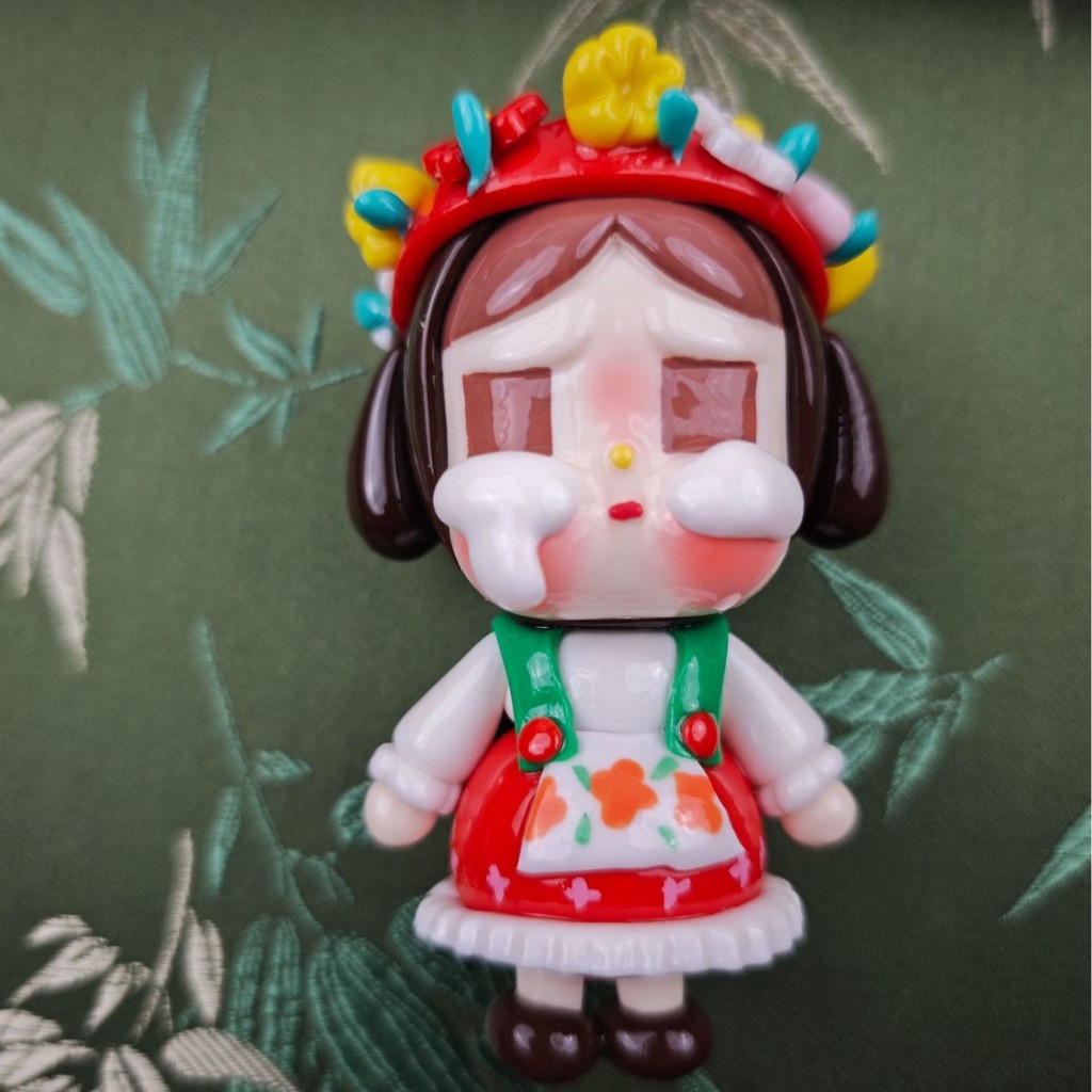 Crying Baby ziga Starman Handmade จี้ตุ๊กตาน่ารักอินเทรนด์ของเล่นกระเป๋าจี้