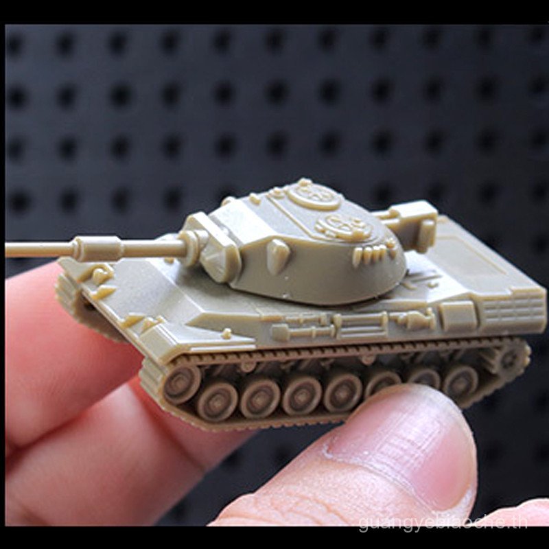 เยอรมันเสือดาวหนึ่งถัง 1: 144 รุ่น 4D ประกอบของเล่น 1/144t804d รุ่น Tiger kv2t34 Mesu 3OZI