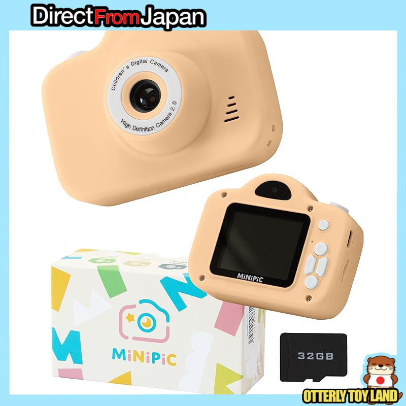 MiNiPiC Kids Toy Camera, Children's Compact Durable Camera, Easy-to-Use