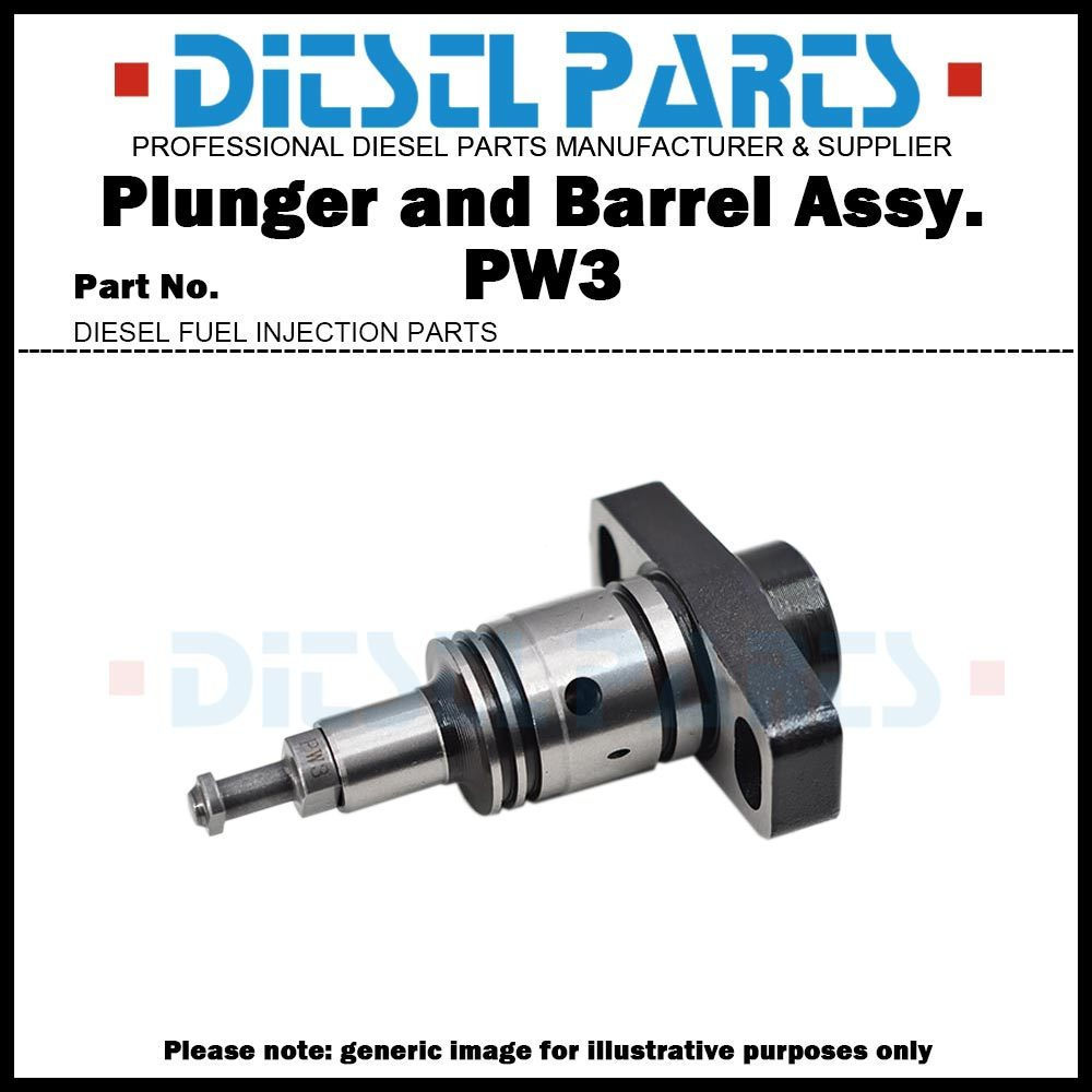 Plunger PW3 Plunger และชุดถัง PW3 สําหรับ Yuchai**&&