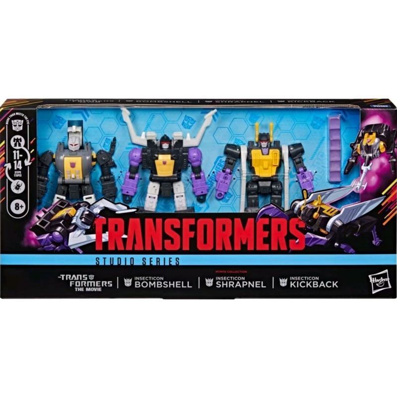 [Hasbro] Transformers SS86 D-Class Robot Insect Shrrapnel Reflex Set 3Cc