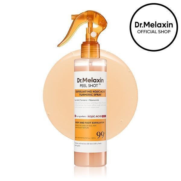 [Dr.melaxinOfficial]PeelShotKeratinCareKojicAcidTurmericSpray200mlPoreClearingExfoliatingFormulaRepa