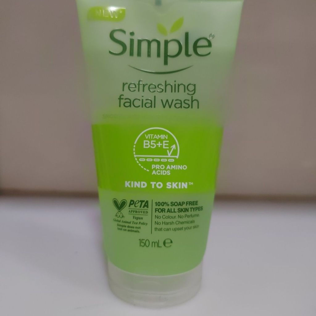 Simple Qingyan Soap-Free Facial Cleanser Gentle Deep Cleanser Moisturizing Cleansing Facial Preferre