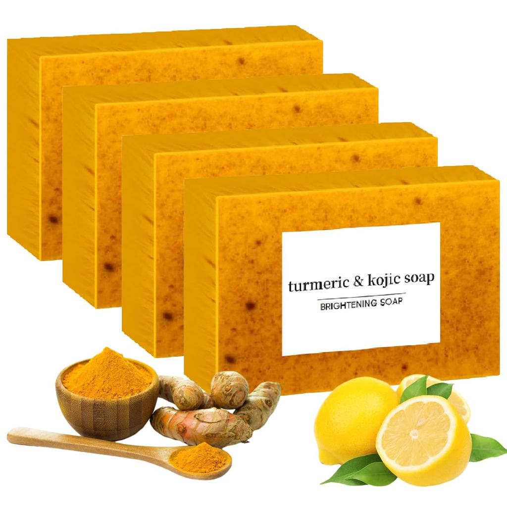 สบู่มะนาว สบู่วิตามินซี มะนาว คอลลาเจน Shea Butter More Moisturizing สําหรับผิวหน้าและผิวกาย (4) K8A