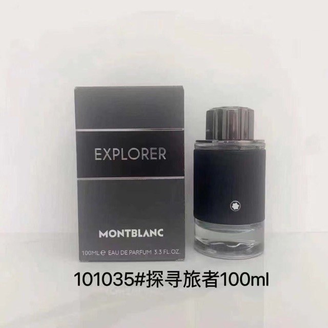 Mont/blanc Mont/blanc Explorer Azure Traveler Eternal Men Pure White Mark