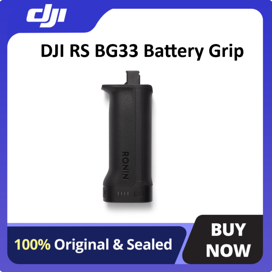 ด้ามจับแบตเตอรี่ DJI RS BG33 ด้ามจับแบตเตอรี่ความจุสูง ความเข้ากันได้ DJI RS 4 Pro DJI RS 4 DJI RS 5