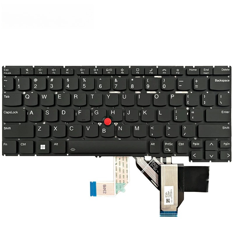 ใช้ได้กับแป้นพิมพ์ Lenovo ThinkPad X13 Gen 4 Gen 5 X13 Yoga Gen 4 Gen 5