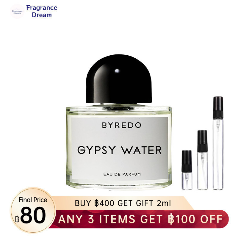 💯✅น้ำหอมแท้แบ่งขายByredo Gypsy Water EDP 2ml/5ml/10ml น้ําหอมจิ๋ว น้ําหอมผู้หญิง