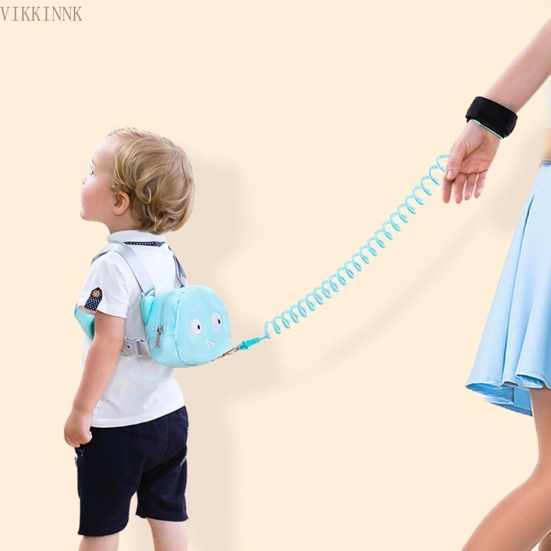 VIKK Anti Lost Cartoon Backpack Assistant Belt Tether Strap Outdoor Anti Lost Band